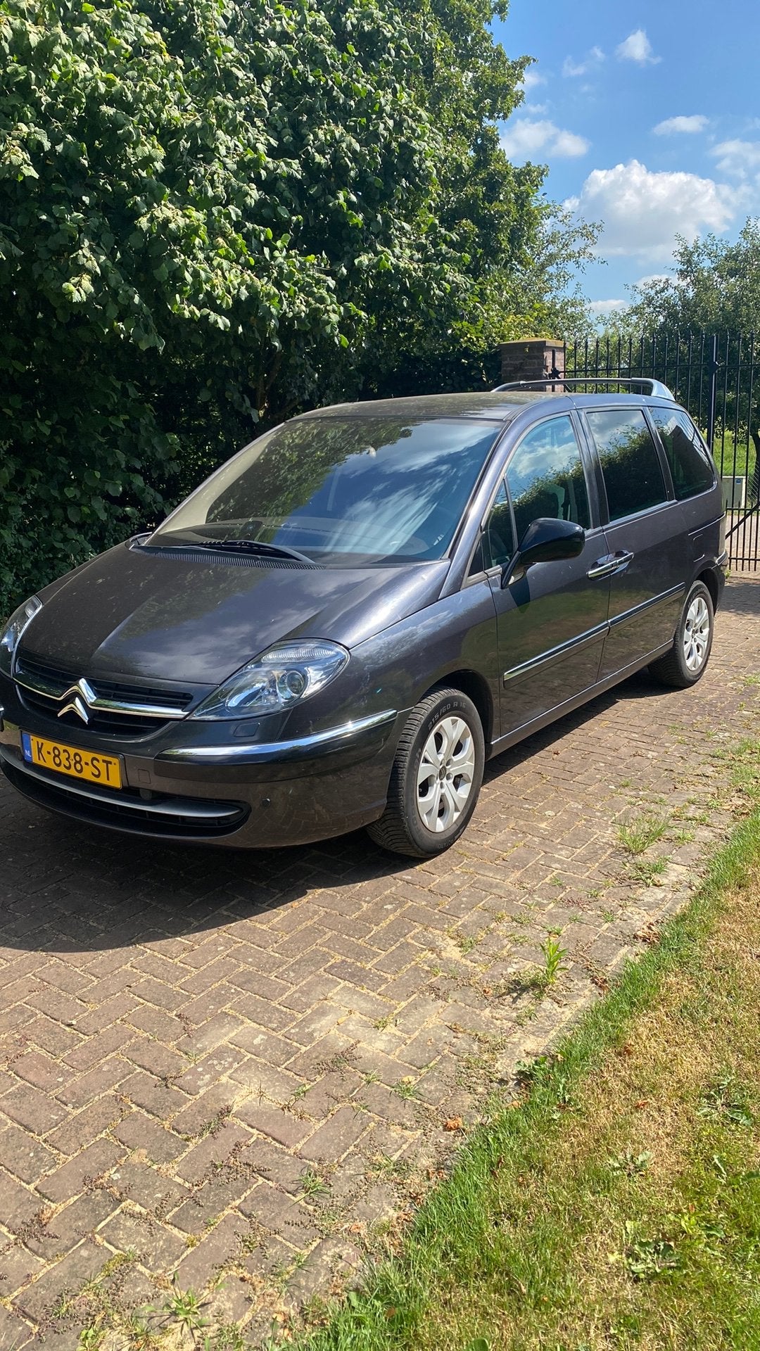 Citroën C8 2.0 Hdif 16V 2013 Grijs 7 stoelen, Auto's, Citroën, Particulier, C8, ABS, Airbags, Airconditioning, Automatische klimaatregeling