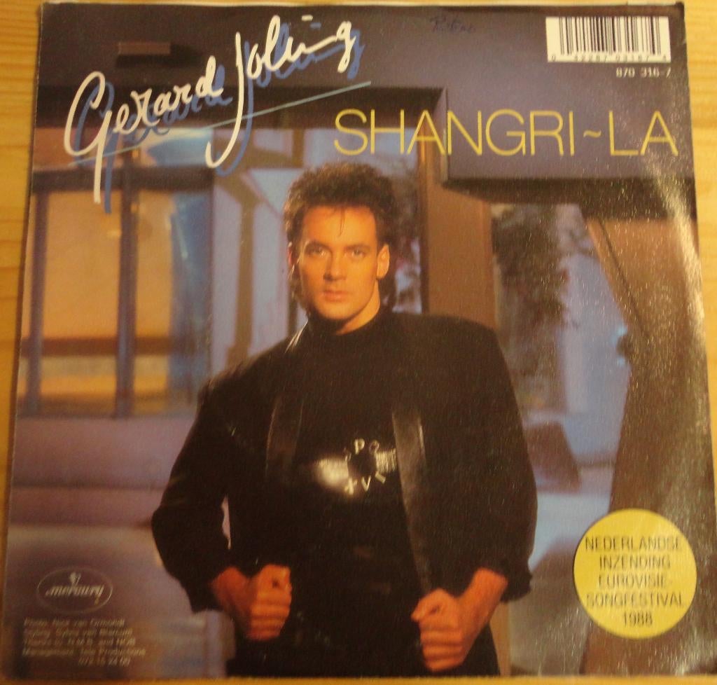 Gerard Joling > Shangri La, Cd's en Dvd's, Vinyl Singles, Ophalen of Verzenden, Gebruikt, Pop