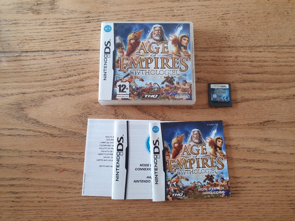 Age of Empires Mythologies CIB x € 15,00, Spelcomputers en Games, Verzenden, 1 speler, Zo goed als nieuw, Vanaf 3 jaar