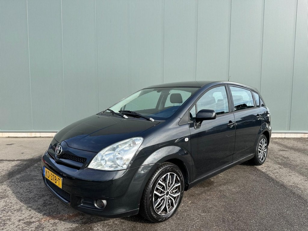 Toyota Verso 1.8 VVT-i Terra 7 PERSOONS | CLIMA | CRUISE !, Auto's, 129 pk, 7 stoelen, Zwart, Bedrijf
