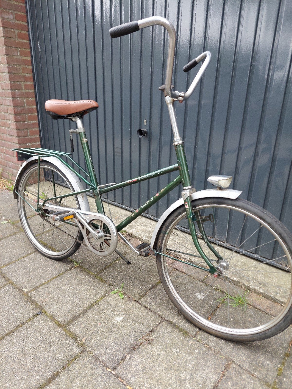 gazelle kwikstep deelfiets, Ophalen