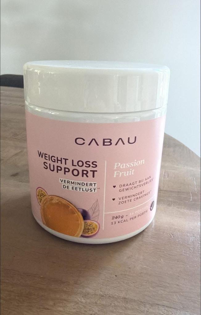Cabau Weight Loss Support - Passievrucht (240g), Ophalen of Verzenden, Nieuw, Poeder of Drank