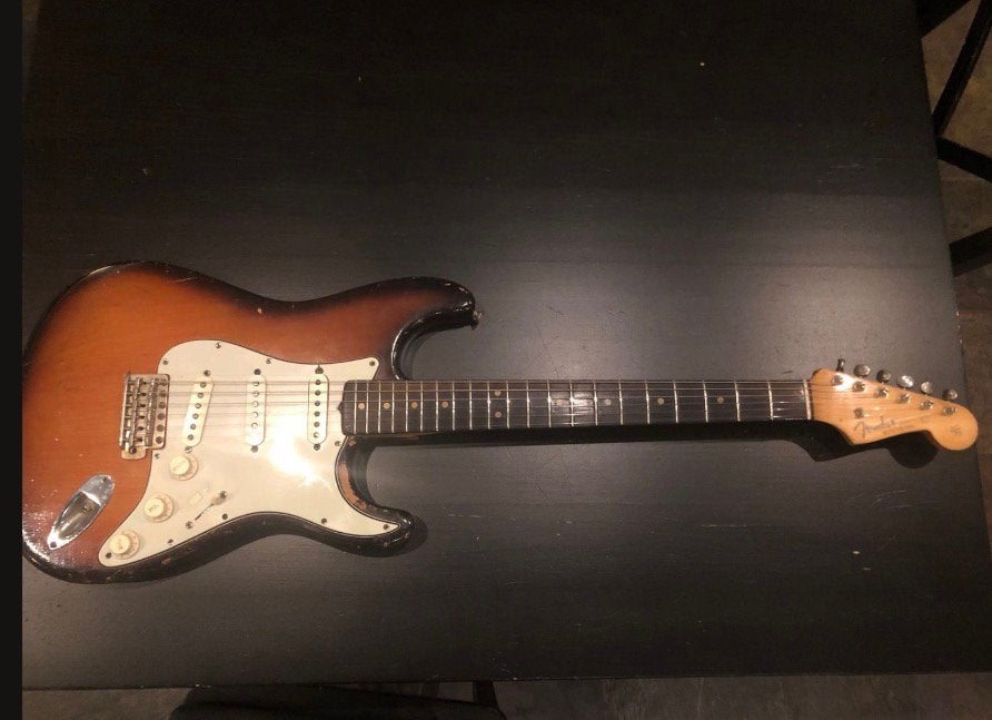 Fender Stratocaster 1963 en 1964 vintage, Ophalen of Verzenden, Zo goed als nieuw, Solid body, Fender