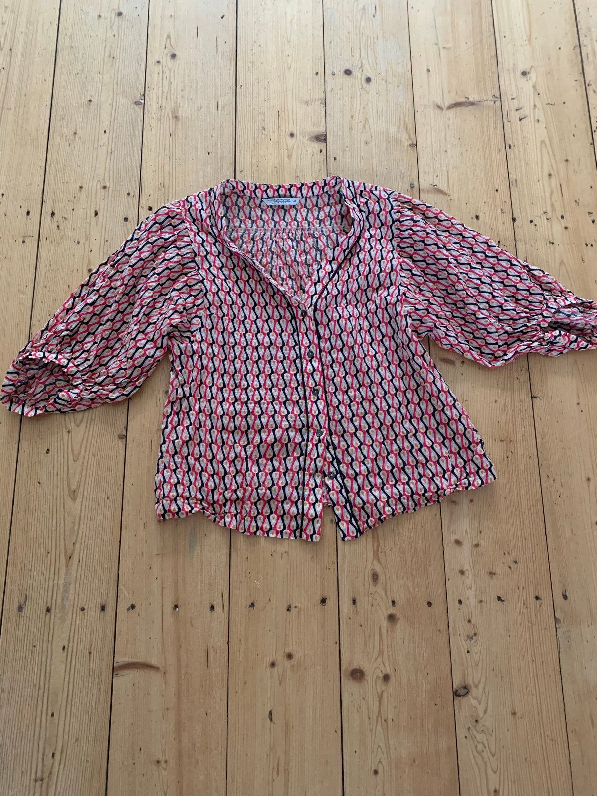 Summum Woman Blouse Maat 40 - Kleurrijk Patroon, Ophalen of Verzenden, Gedragen, Maat 38/40 (M), Meerkleurig
