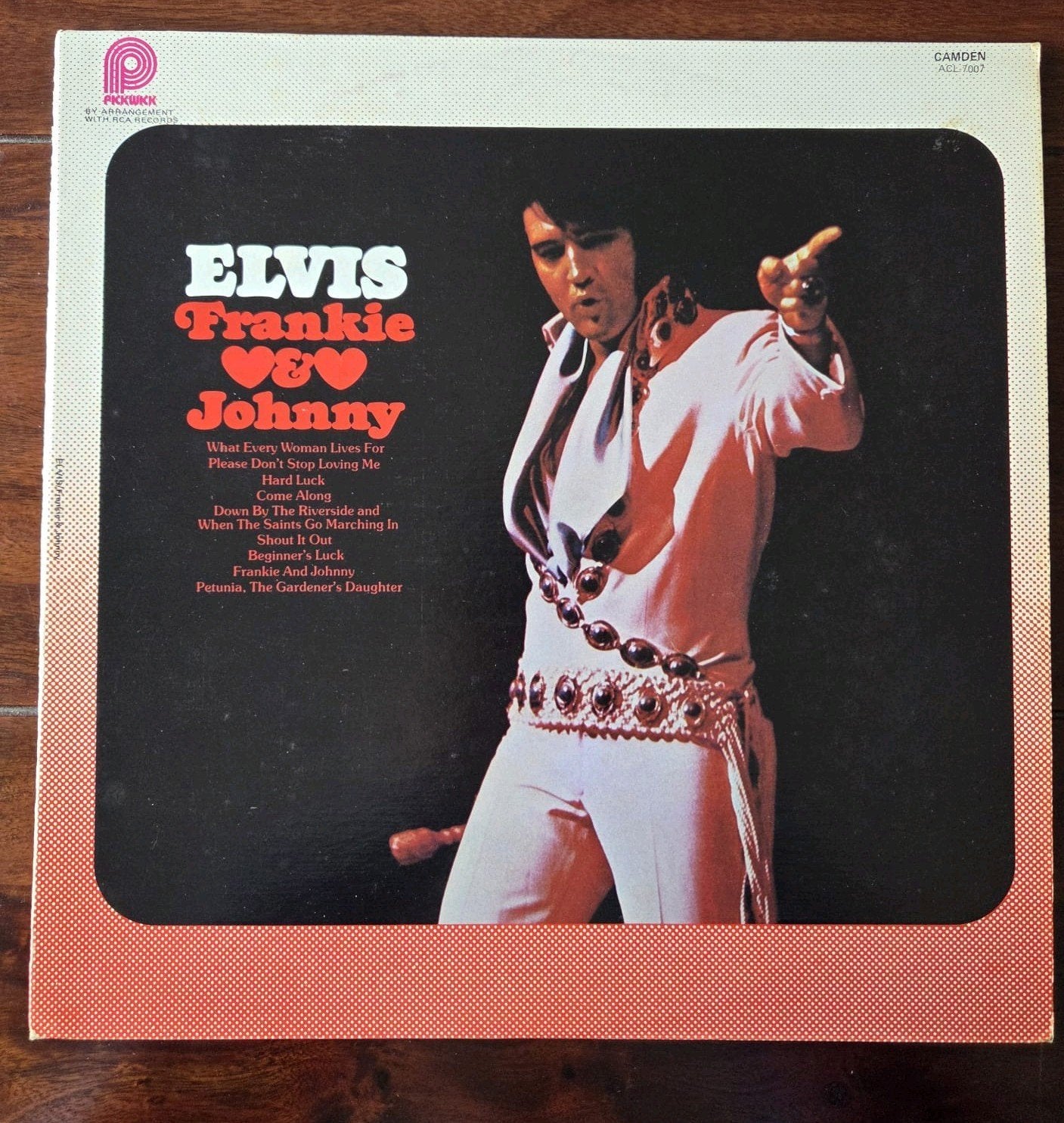 Elvis Presley Frankie and johnny LP 1975, Ophalen of Verzenden, 12 inch