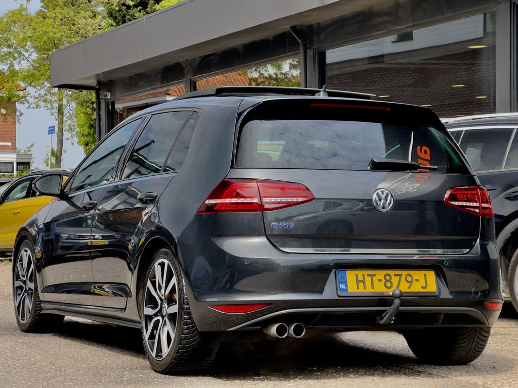 Volkswagen Golf 1.4 TSI GTE AUT6. PANODAK LEDER NAVI CAMERA, 4 cilinders, Zwart, 1395 cc, 1499 kg