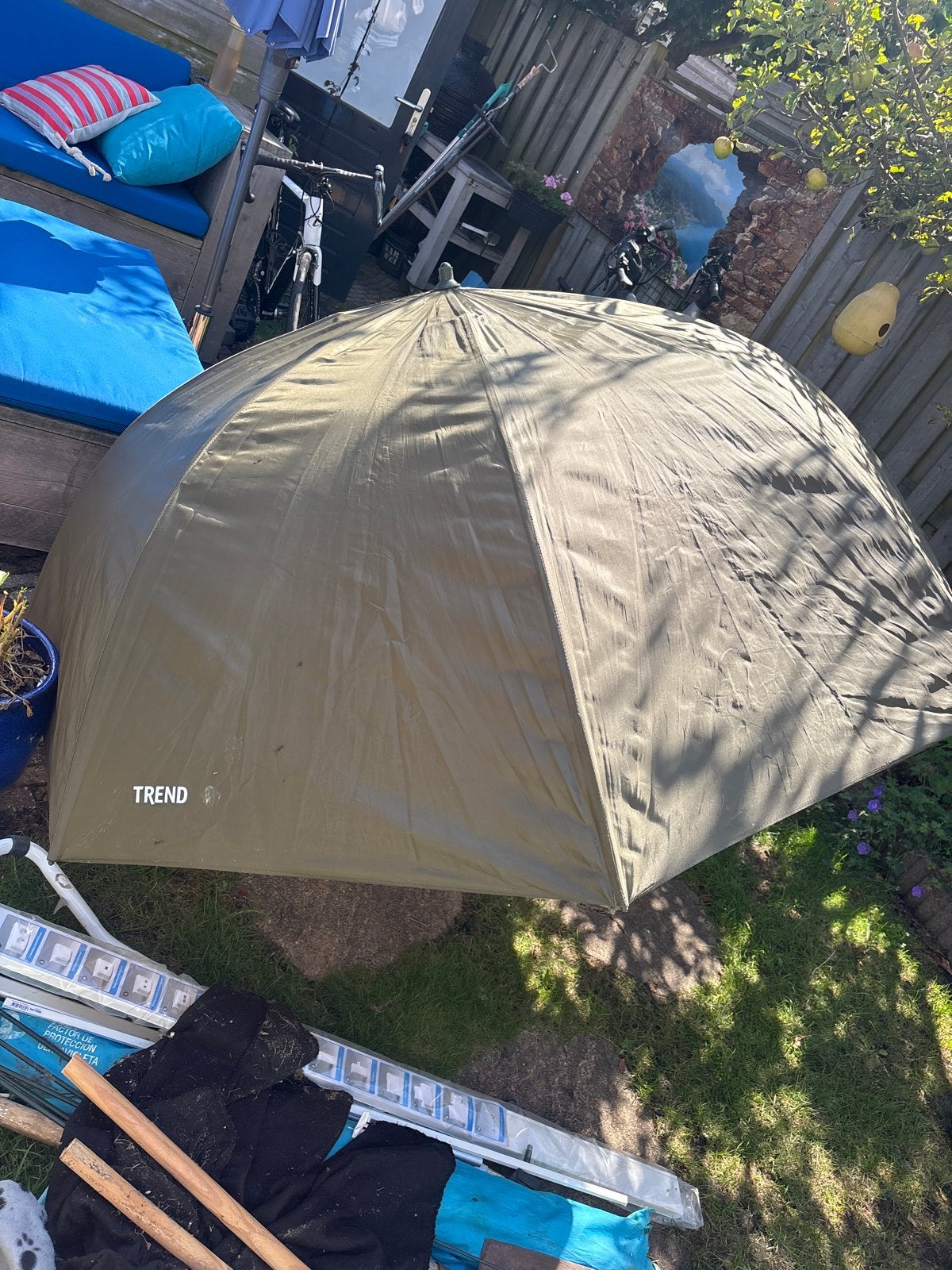 Trend Visparaplu 190 cm doorsnee, Ophalen, Gebruikt, Overige typen
