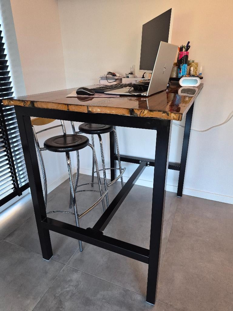 Bartafel statafel; in prijs VERLAAGD, Ophalen, Zo goed als nieuw