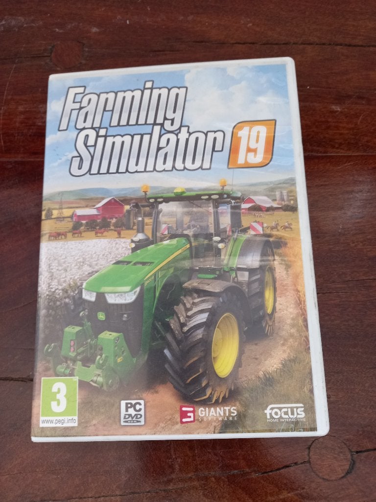 Farming Simulator 19 PC DVD - Zo goed als nieuw, Spelcomputers en Games, Games | Pc, Online, Gebruikt, 1 speler, Ophalen of Verzenden