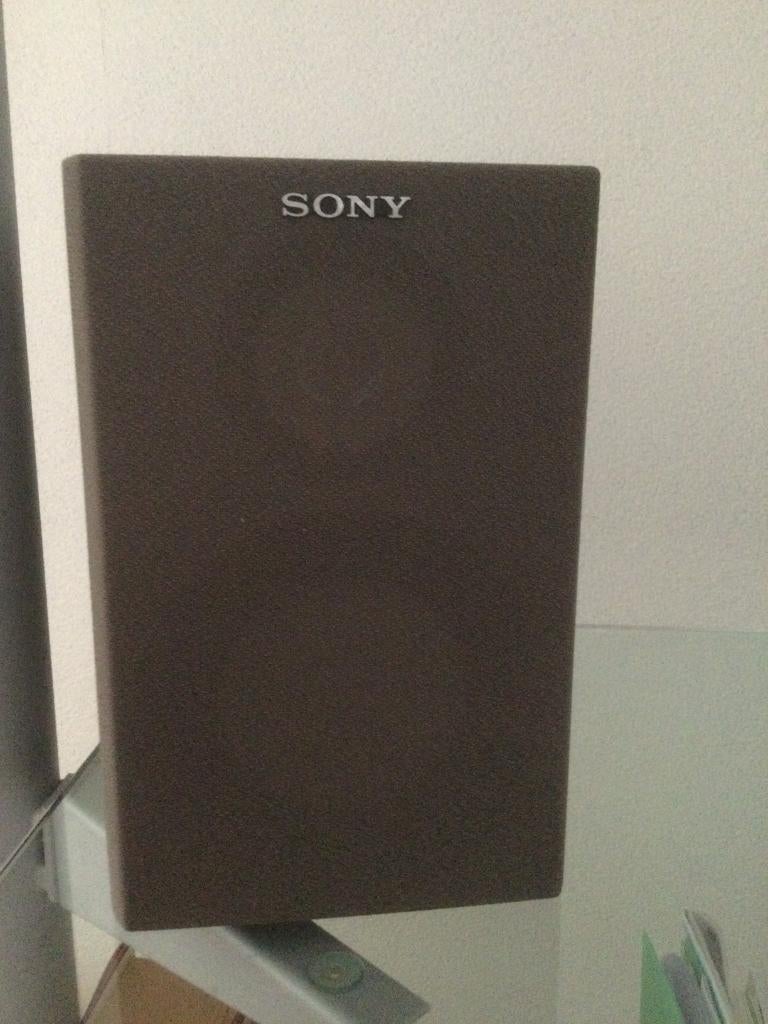 Twee Boxen van Sony 20 x 13 cm, Ophalen, Gebruikt, Rechthoekig