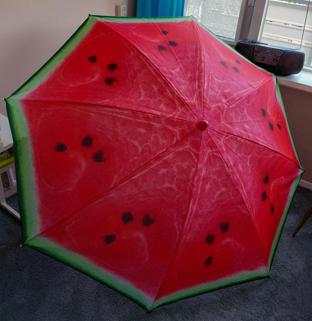 parasol nieuw, Ophalen, Nieuw, 1 tot 2 meter, Stokparasol