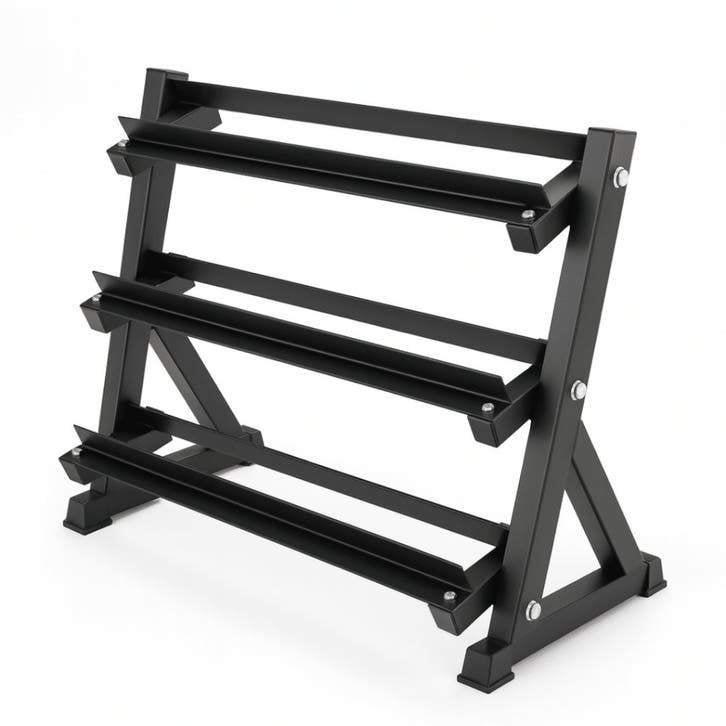 PH Fitness Dumbbell Rack - 3 Laags Halterrek, Support@phfitness.nl, Nieuw, Ophalen of Verzenden, Rug