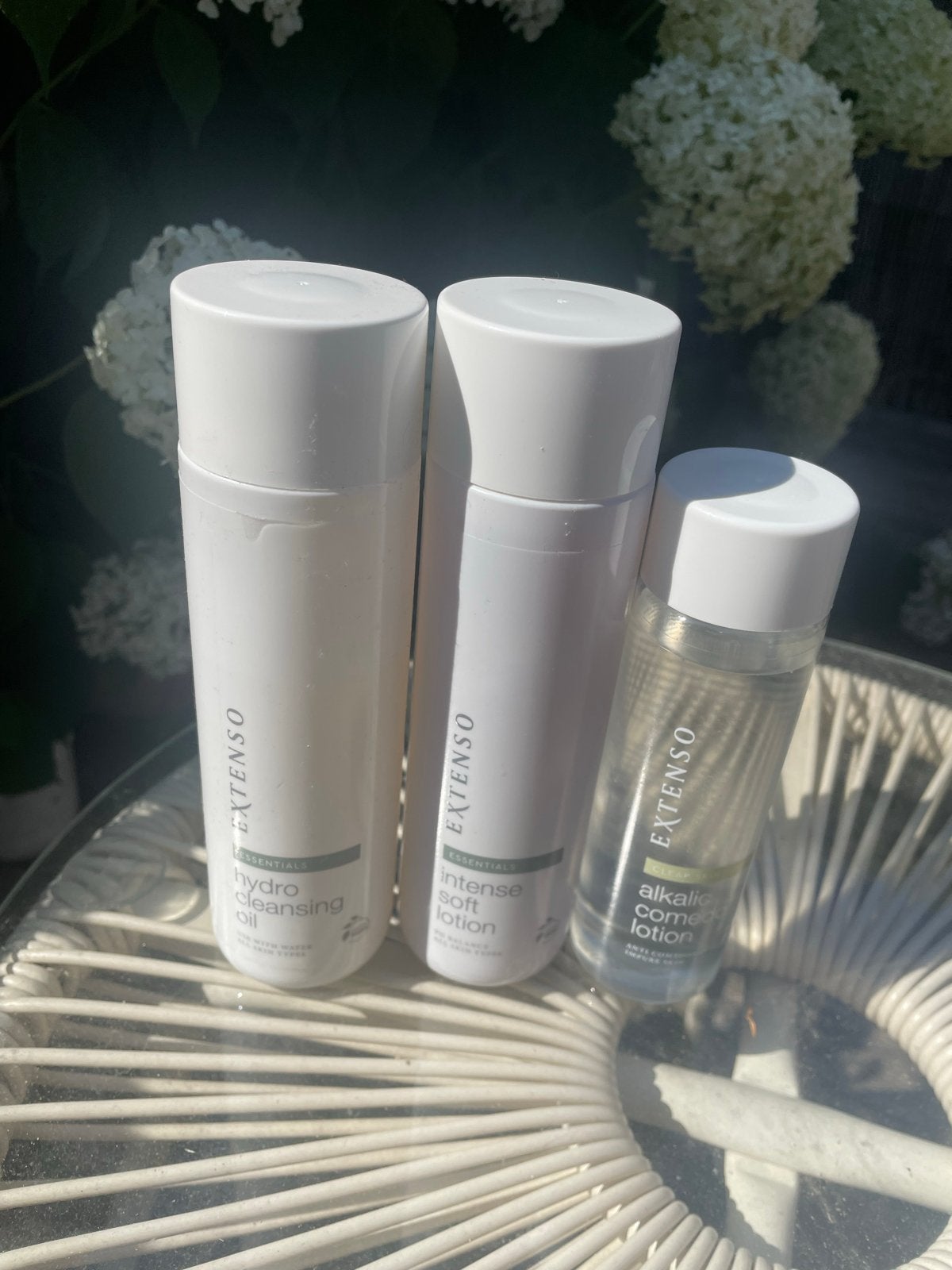 Set extenso hele set nu voor 30,- euro, Ophalen of Verzenden, Zo goed als nieuw, Gehele gezicht, Reiniging