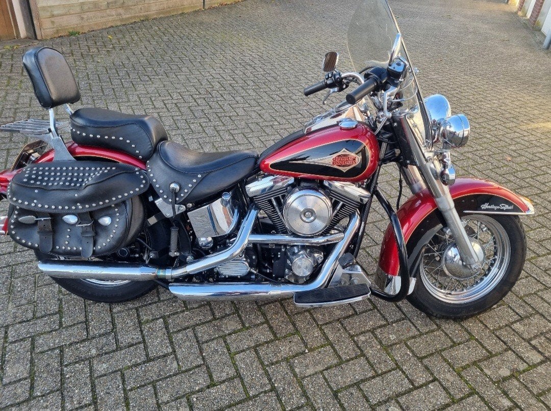 harley davidson heritage softail 1999, 2 cilinders, 1340 cc, Chopper, Gebruikt