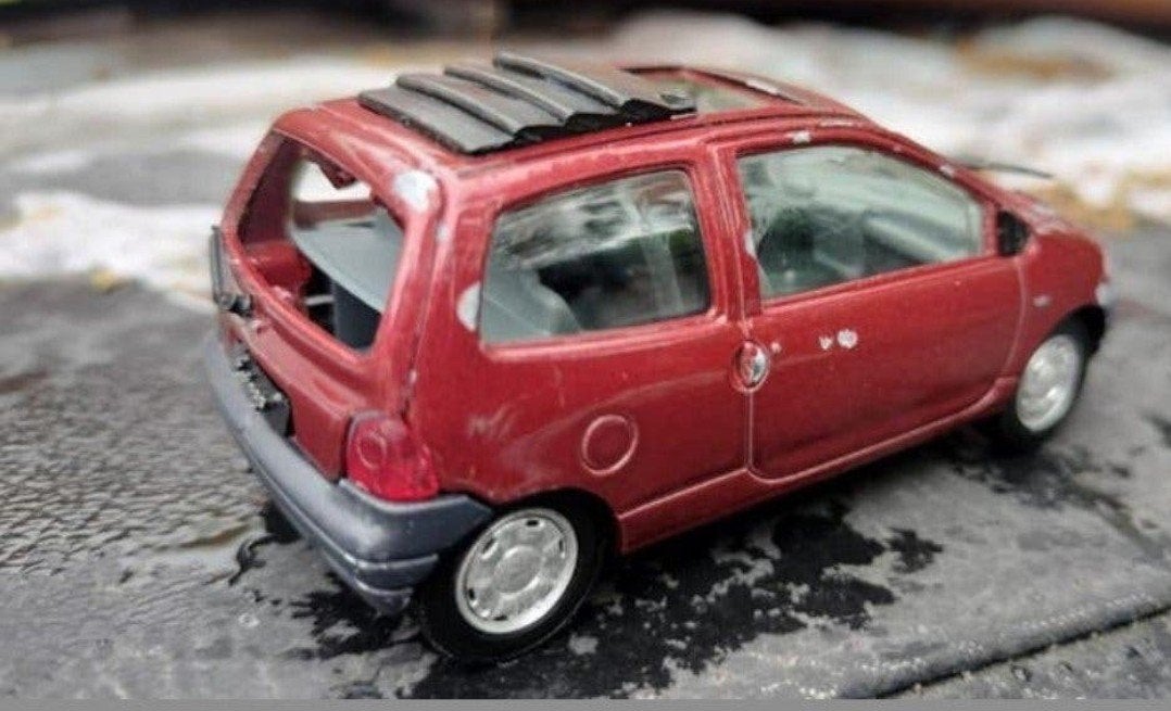 RENAULT TWINGO solido 1/43 gebruikt, Ophalen of Verzenden, Gebruikt, Auto, Solido