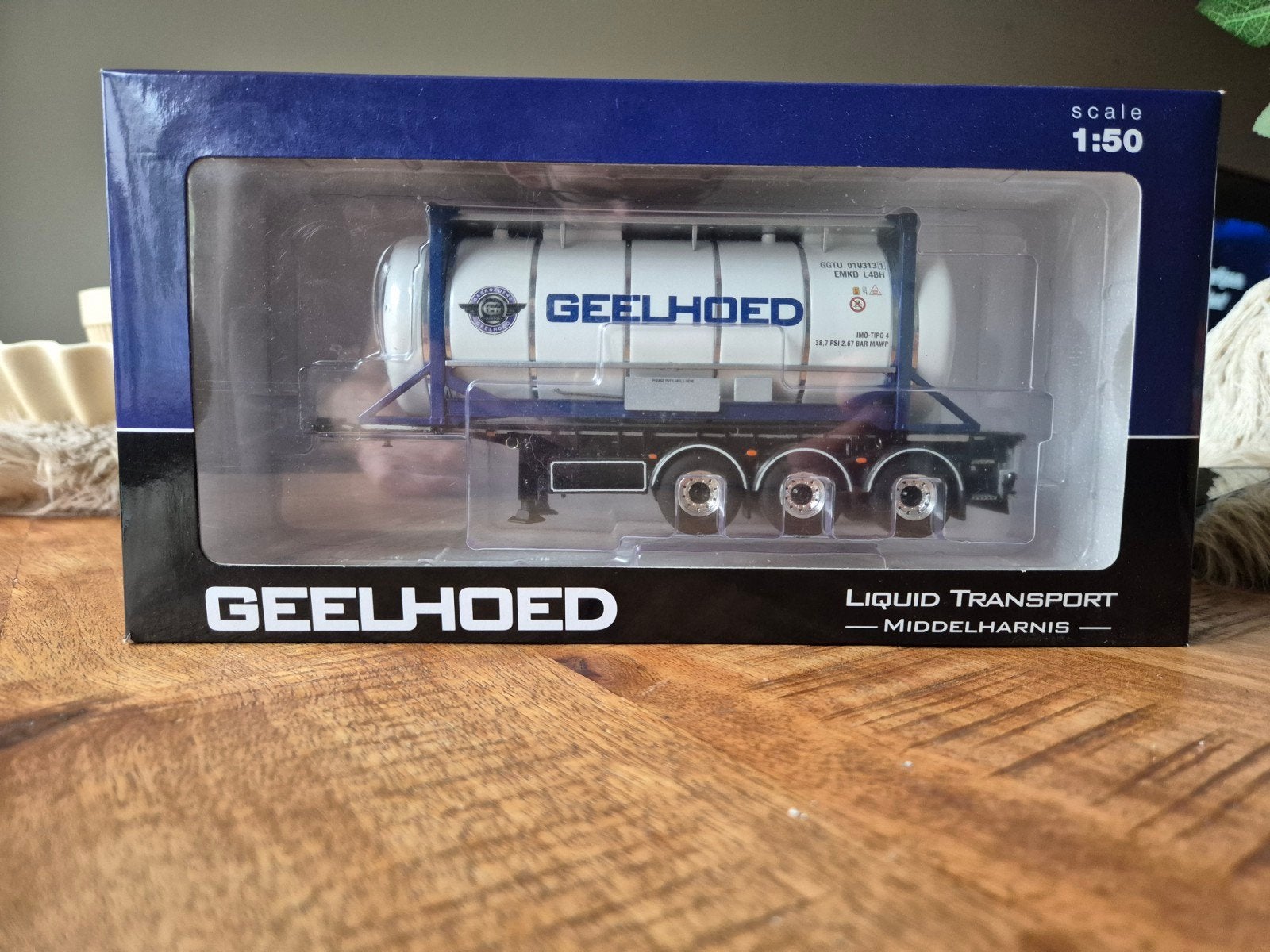 wsi geelhoed tanktrailer, Hobby en Vrije tijd, Ophalen of Verzenden