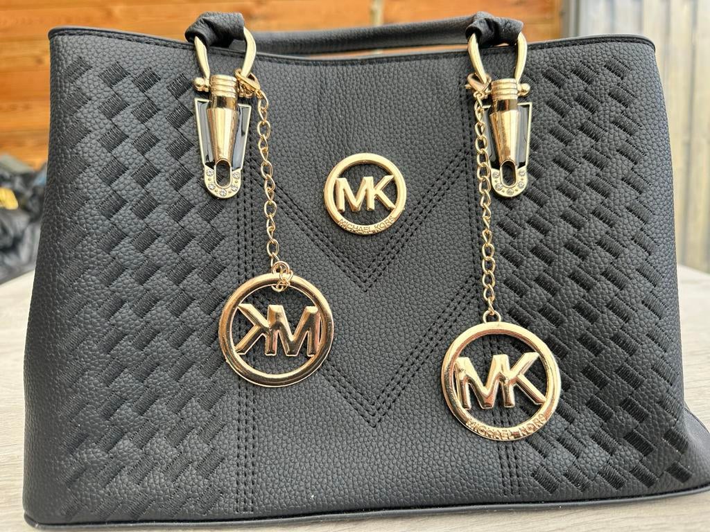 Zwarte handtas Michael Kors stijl | Nieuwstaat, Zwart, Zo goed als nieuw, Leer, Ophalen
