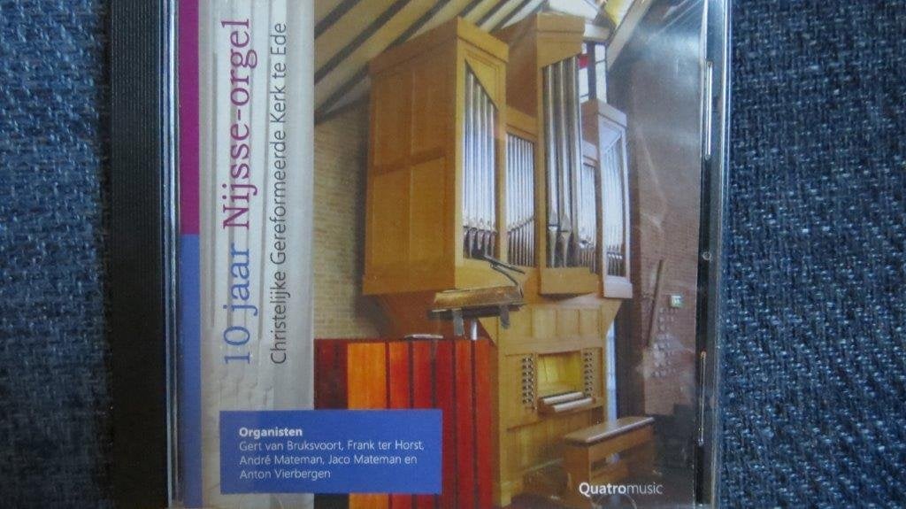Cd: 10 jaar Nijsse orgel Christelijk Gereformeerde Kerk Ede, Ophalen of Verzenden, Zo goed als nieuw, Gospel