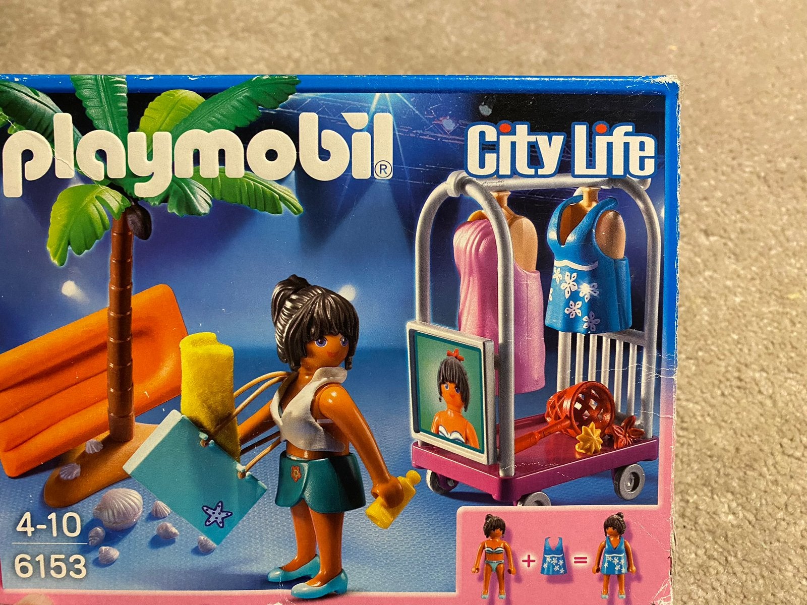 Playmobil citylife strand 6153, Kinderen en Baby's, Verzenden, Zo goed als nieuw