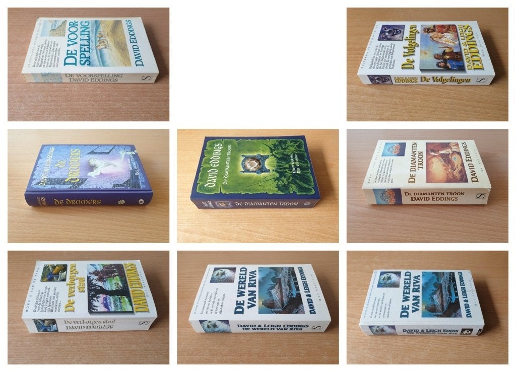 David Eddings - losse titels, HC/SC, per stuk te koop, Boeken, Verzenden, Gelezen, David Eddings