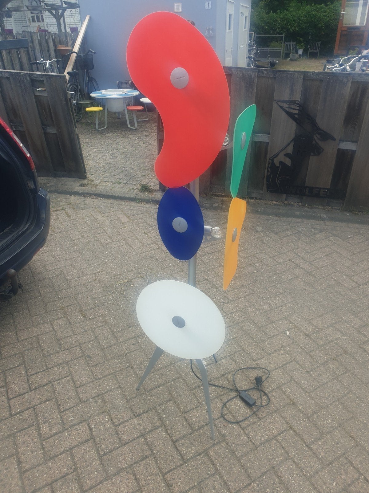 Prachtig design lamp van foscarini orbital, Ophalen of Verzenden, Zo goed als nieuw