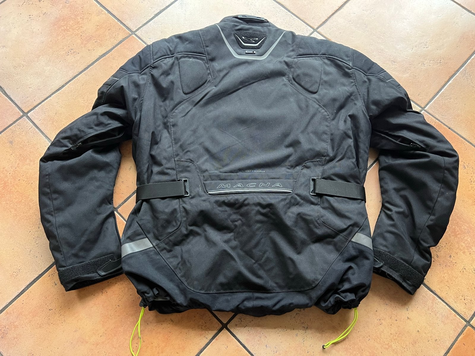 4x XL Macna heren motorjas Raintex, Ophalen, Tweedehands, Jas | textiel