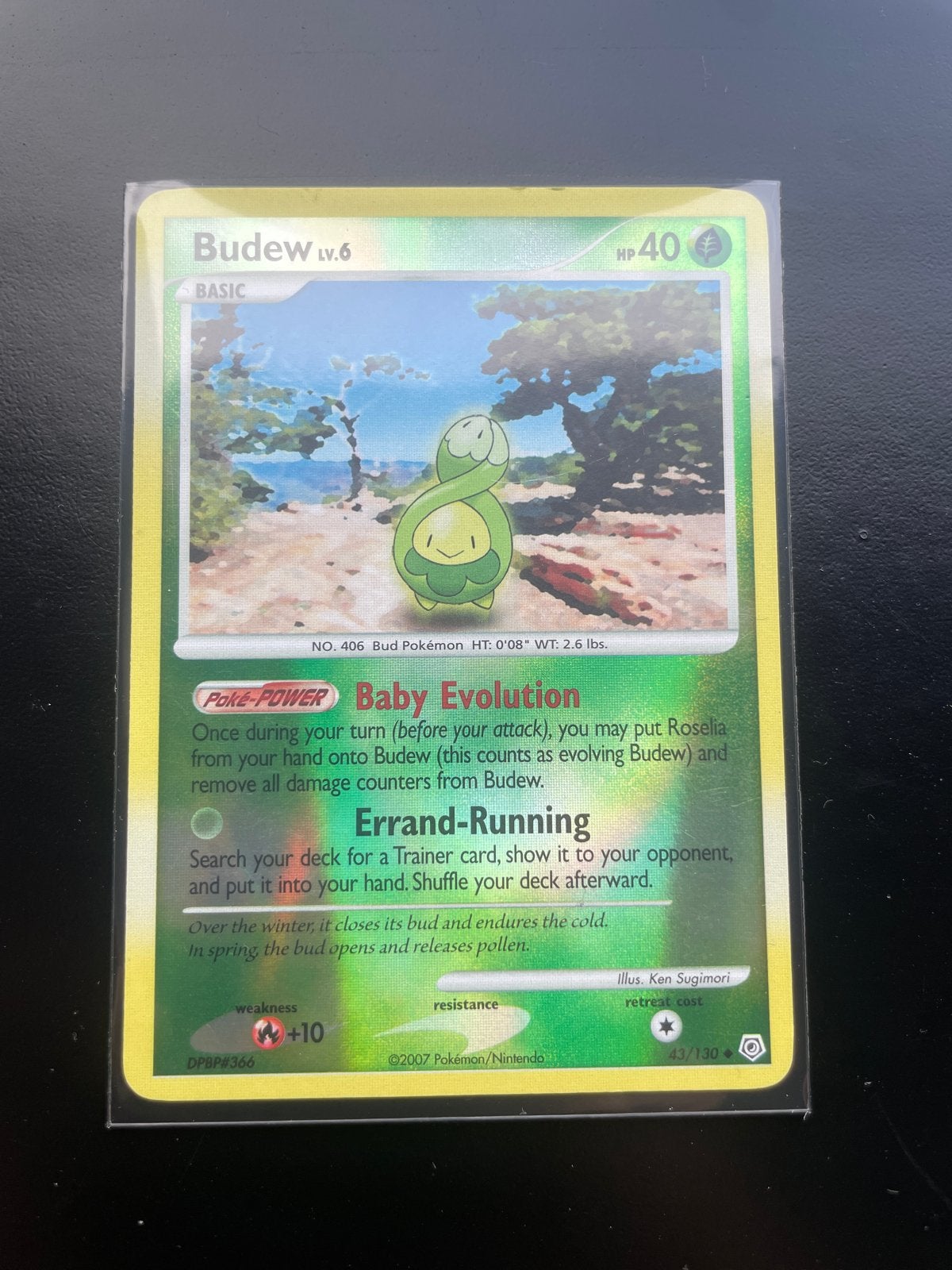 Pokémon Kaart Budew LV.6 DPBP#366 - 2007 Nintendo, Ophalen, Gebruikt, Losse kaart