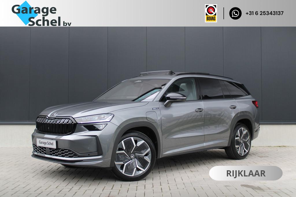 Skoda Kodiaq 1.5 TSI PHEV Sportline Business - Pano - Trekha, Auto's, Euro 6, 4 cilinders, Alcantara, Bedrijf