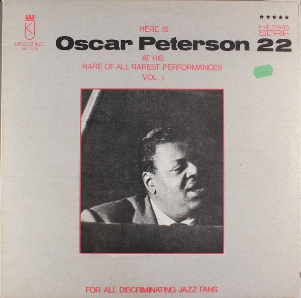LP - Oscar Peterson ‎– Here Is Oscar Peterson At His Rare Of, LP, Gebruikt, Ophalen of Verzenden, Jazz