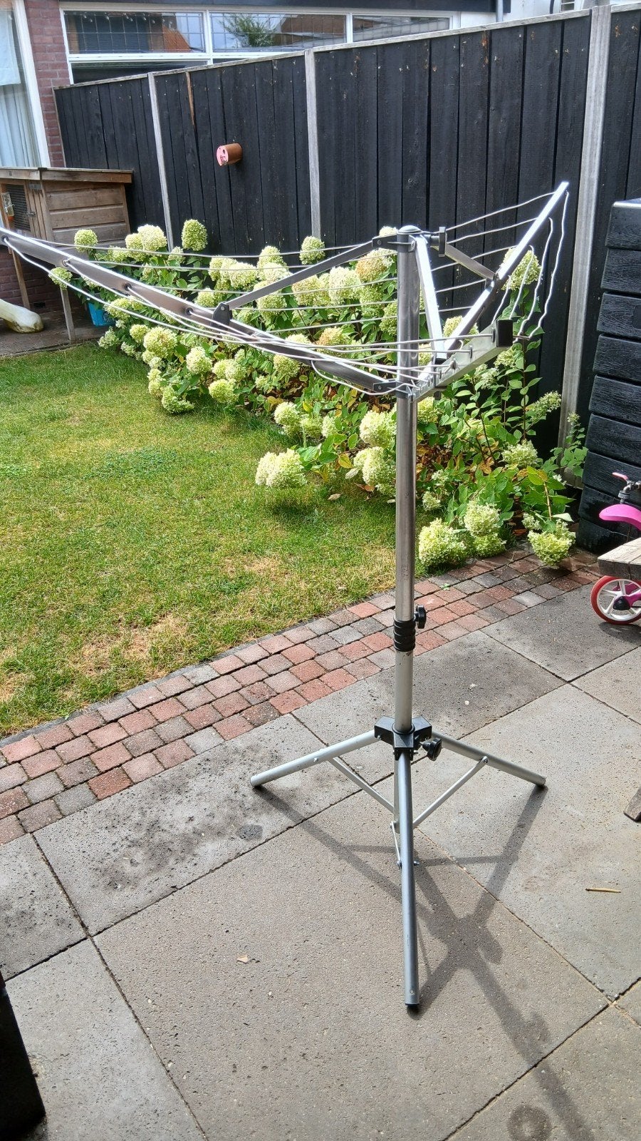 droogmolen op voet, Tuin en Terras, Droogmolens en Wasrekken, Ophalen, Gebruikt, Droogmolen