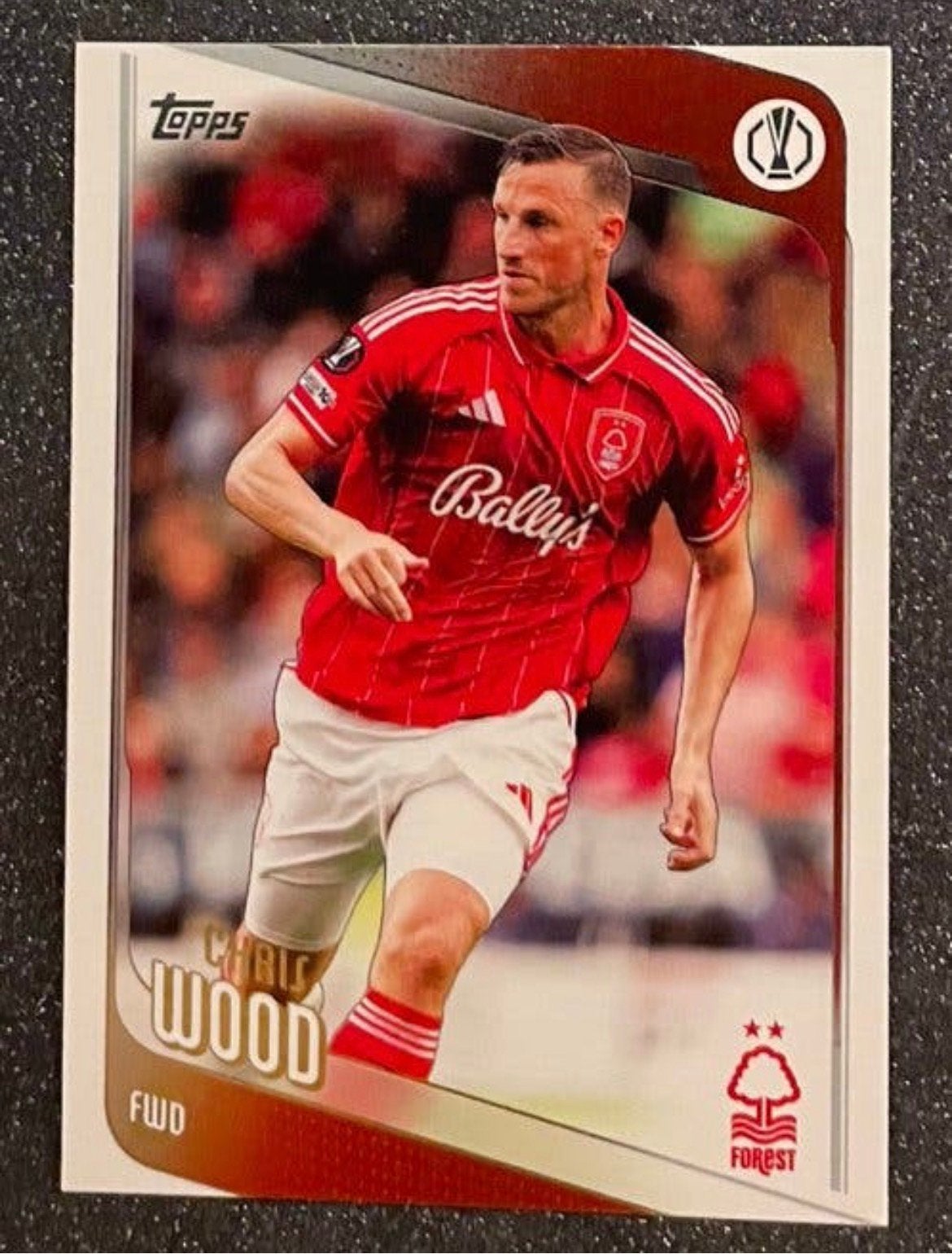 Topps UCC Flagship ‘26    CHRIS WOOD    NOTTINGHAM FOREST, Verzenden, Zo goed als nieuw, Plaatje