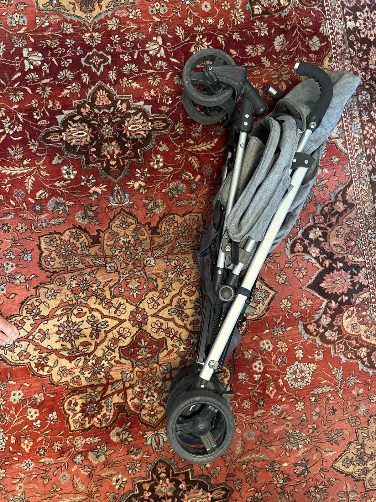 Compacte en lichtgewicht buggy - ideaal voor op reis, Ophalen of Verzenden, Gebruikt, Overige merken, Verstelbare rugleuning