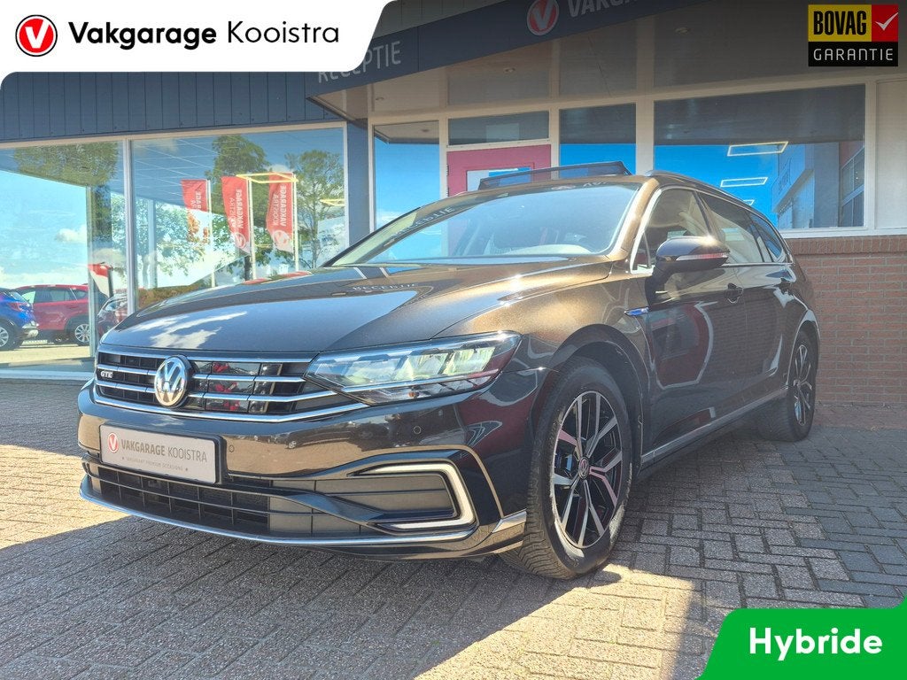 Volkswagen Passat Variant 1.4 TSI PHEV GTE Business|Pano|Mas, Auto's, Volkswagen, 12 maanden, Stof, Gebruikt, Zwart