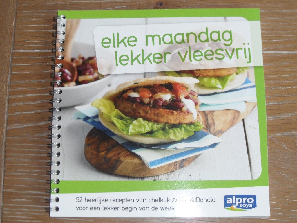 Elke maandag lekker vleesvrij, 52 recepten Andy McDonald, Boeken, Kookboeken, Ophalen of Verzenden, Zo goed als nieuw, Vegetarisch