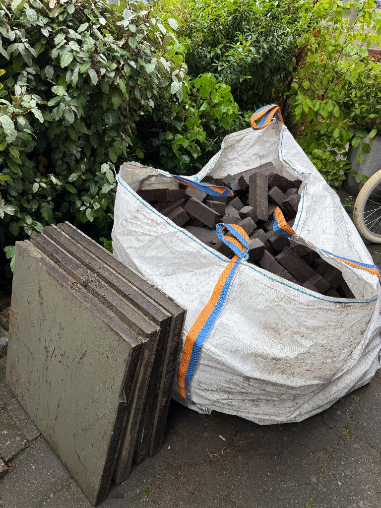 Klinkers gratis op te halen, Tuin en Terras, Tegels en Klinkers, Ophalen, Gebruikt, Klinkers, 5 tot 10 m²