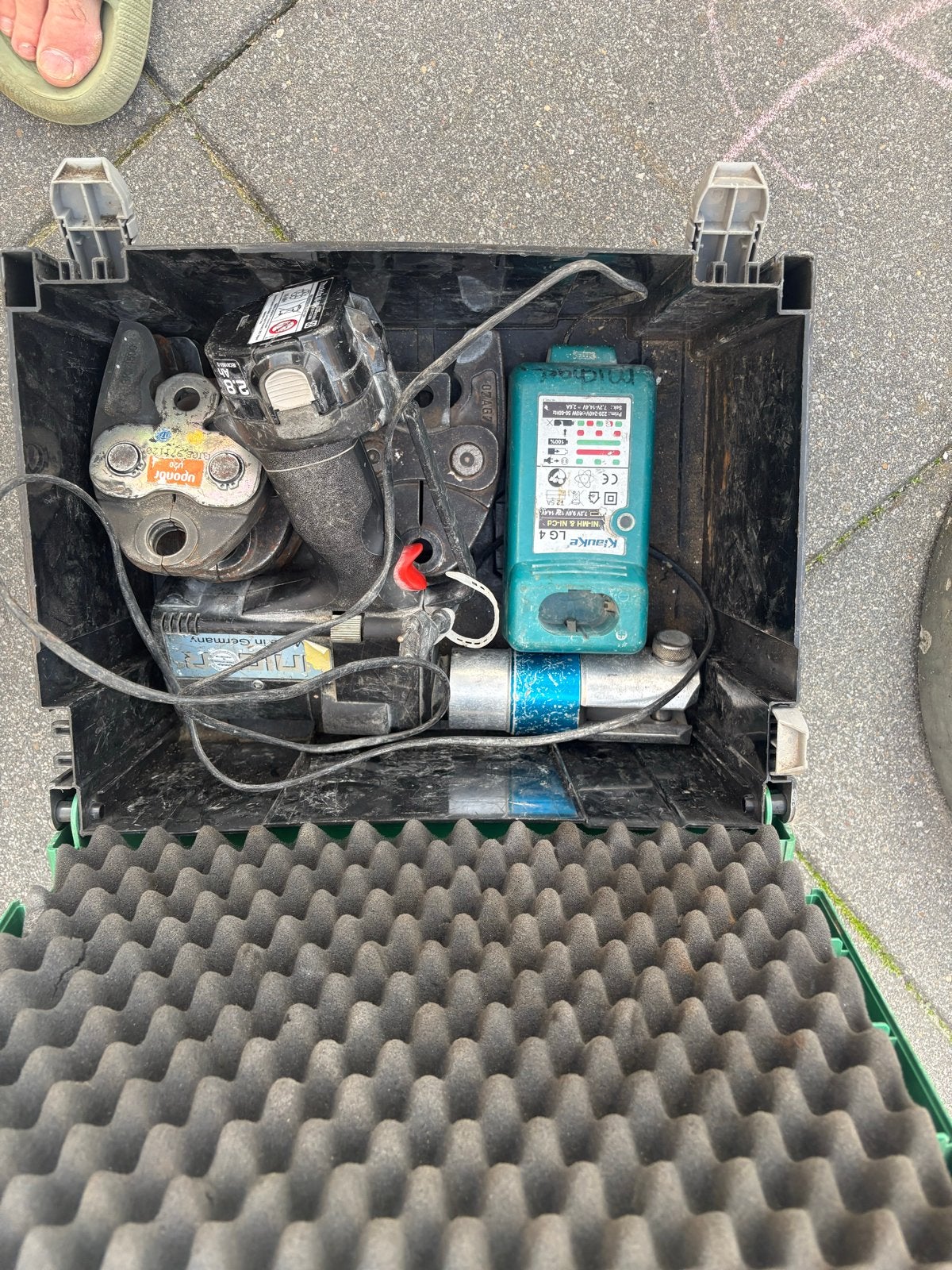 Uponor perstang met persbekken, Doe-het-zelf en Verbouw, Ophalen of Verzenden, Gebruikt, Overige typen, Overige merken