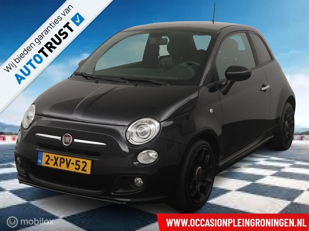 Fiat 500 0.9 TwinAir Turbo 500S, Voorwielaandrijving, Gebruikt, Bedrijf, Handgeschakeld