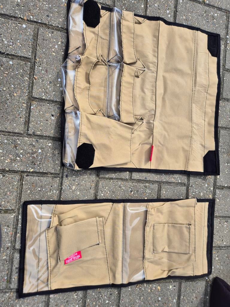 Campwerk keuken accessoires met klittenband, 2 stuks, Ophalen of Verzenden, Gebruikt