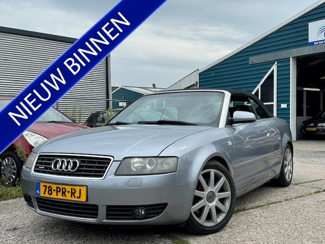 Audi A4 Cabriolet 3.0 V6 Quattro Pro Line Aut5 | ECC | LMV |, Auto's, Automaat, Gebruikt, Cabriolet, 4 stoelen