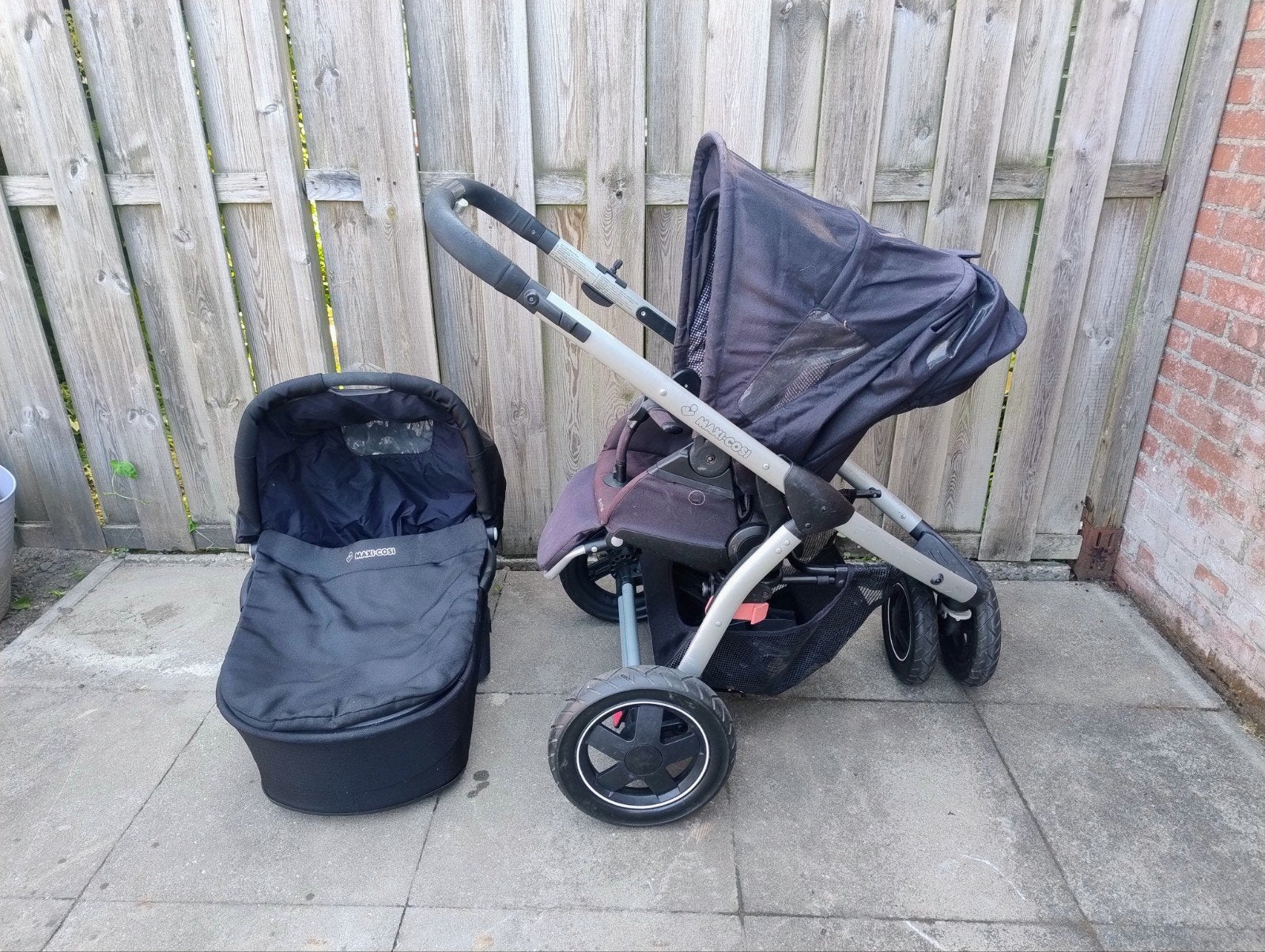 Maxi-Cosi Mura plus 3 Kinderwagen/buggy, Gebruikt, Ophalen of Verzenden, Combiwagen, Verstelbare duwstang