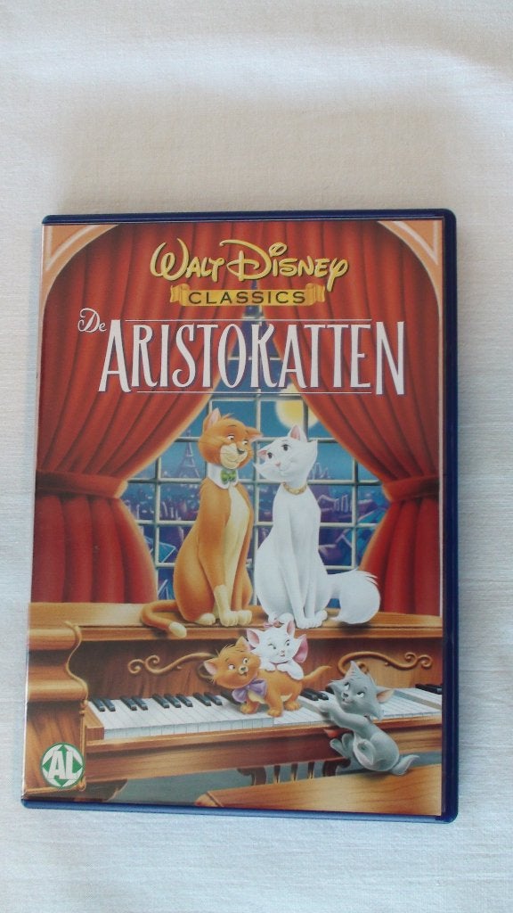 Walt Disney Classics De Aristokatten, Animatie, Alle leeftijden, Ophalen of Verzenden, Zo goed als nieuw
