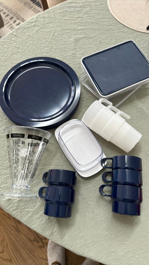 Rosti coppia mepal camping servies, Ophalen of Verzenden, Gebruikt