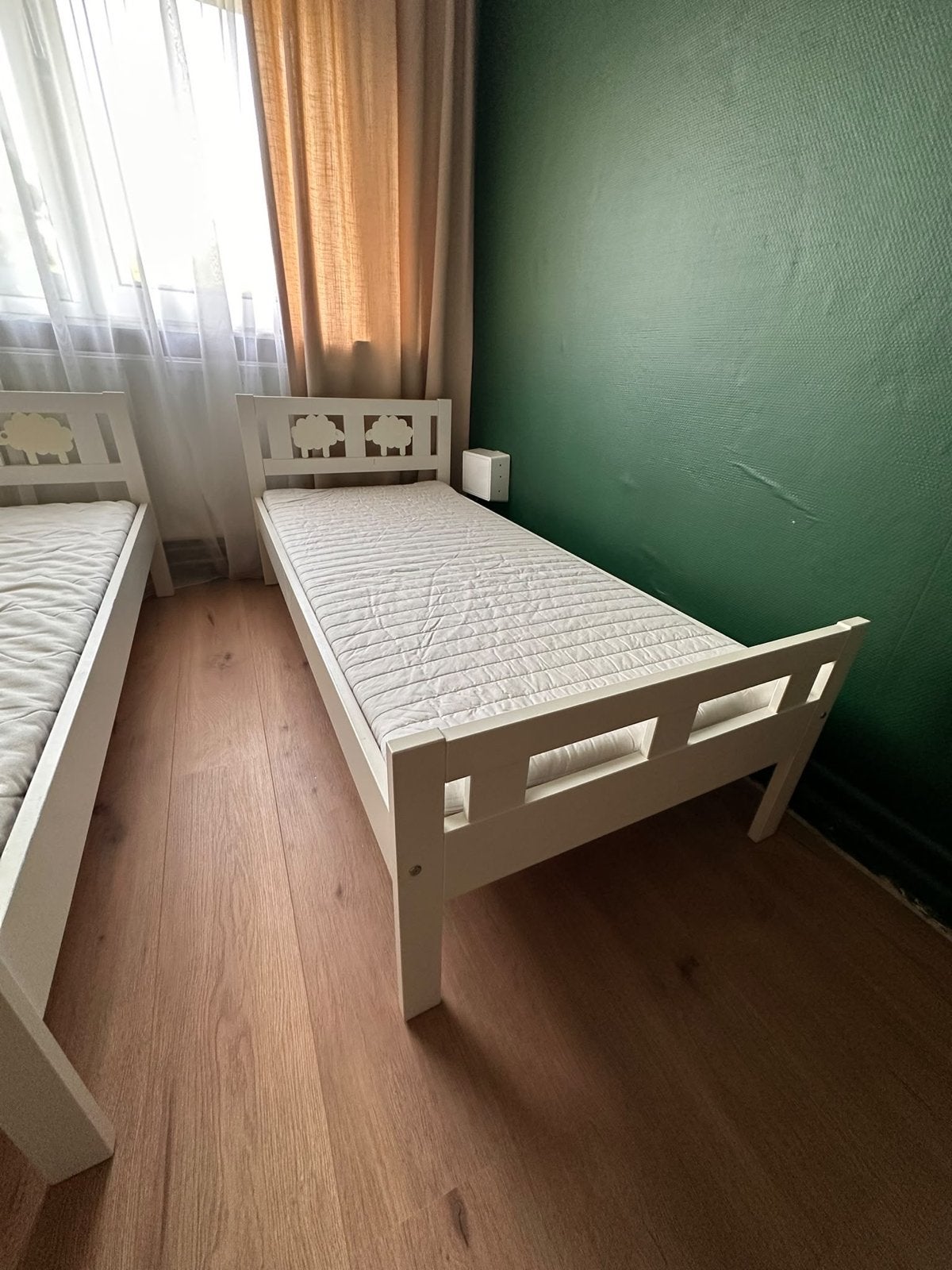 2x IKEA Kritter bed 70x160 met matras, Ophalen, Gebruikt, 70 tot 85 cm, Matras