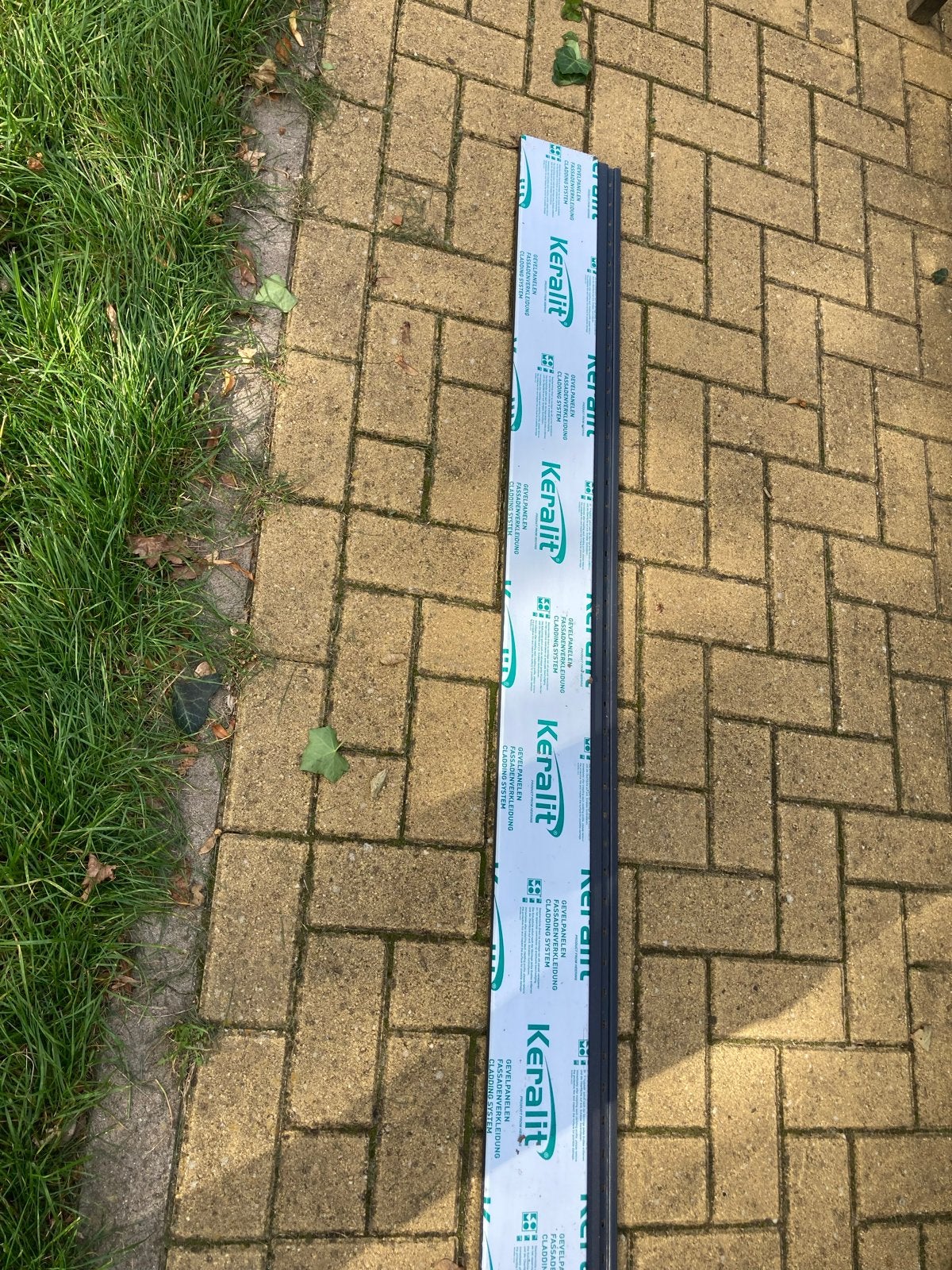 Nieuwe Keralit gevelbekleding - 475 cm, Ophalen, Nieuw