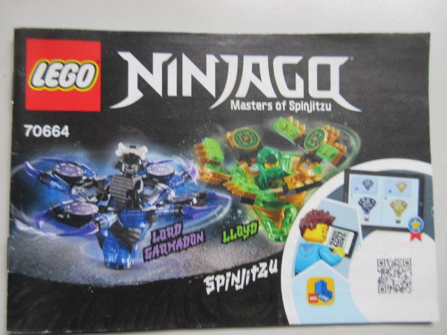 70664 Ninjago, Spinjitzu Lloyd vs. Garmadon met bouwtekening, Kinderen en Baby's, Lego, Ophalen of Verzenden, Complete set, Compleet