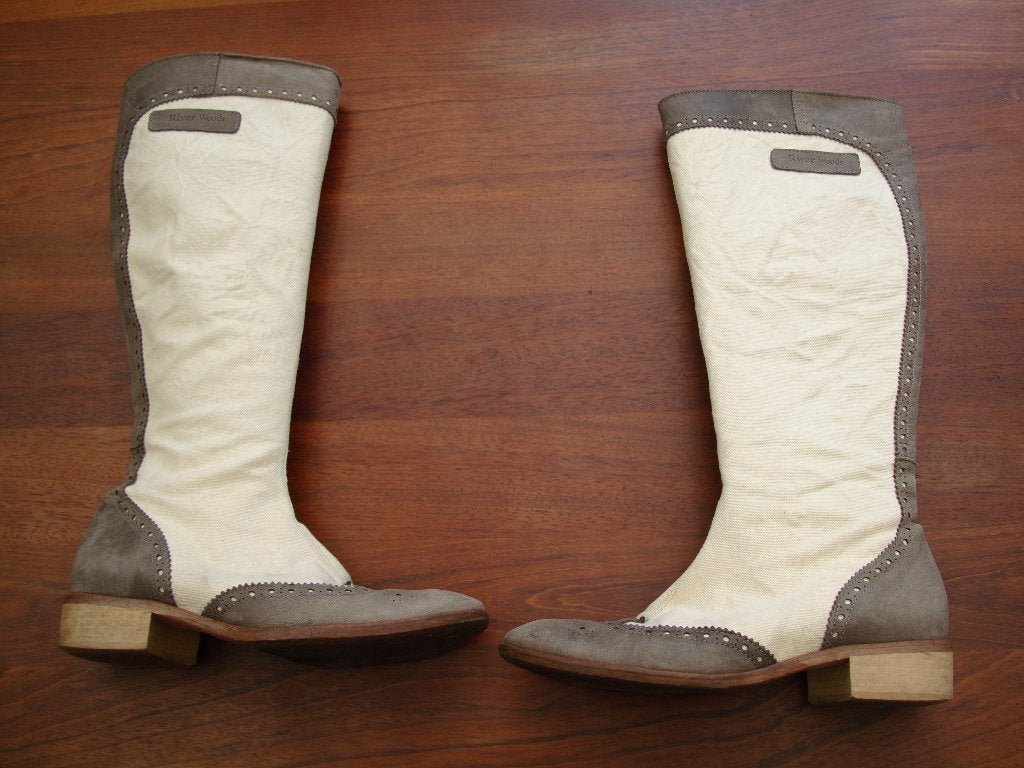Dames River Woods zomer laarzen beige maat 36, Hoge laarzen, River Woods, Beige, Ophalen of Verzenden