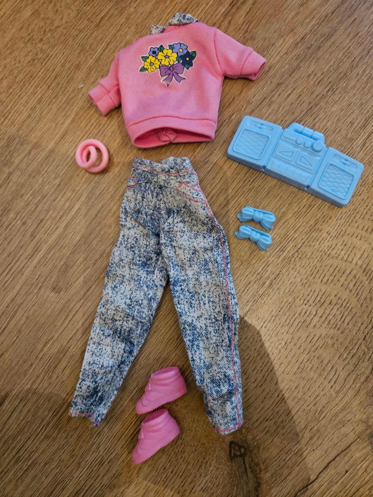 Mattel Barbie Cool Tops Skipper Kledingset 1989, Ophalen of Verzenden, Barbie
