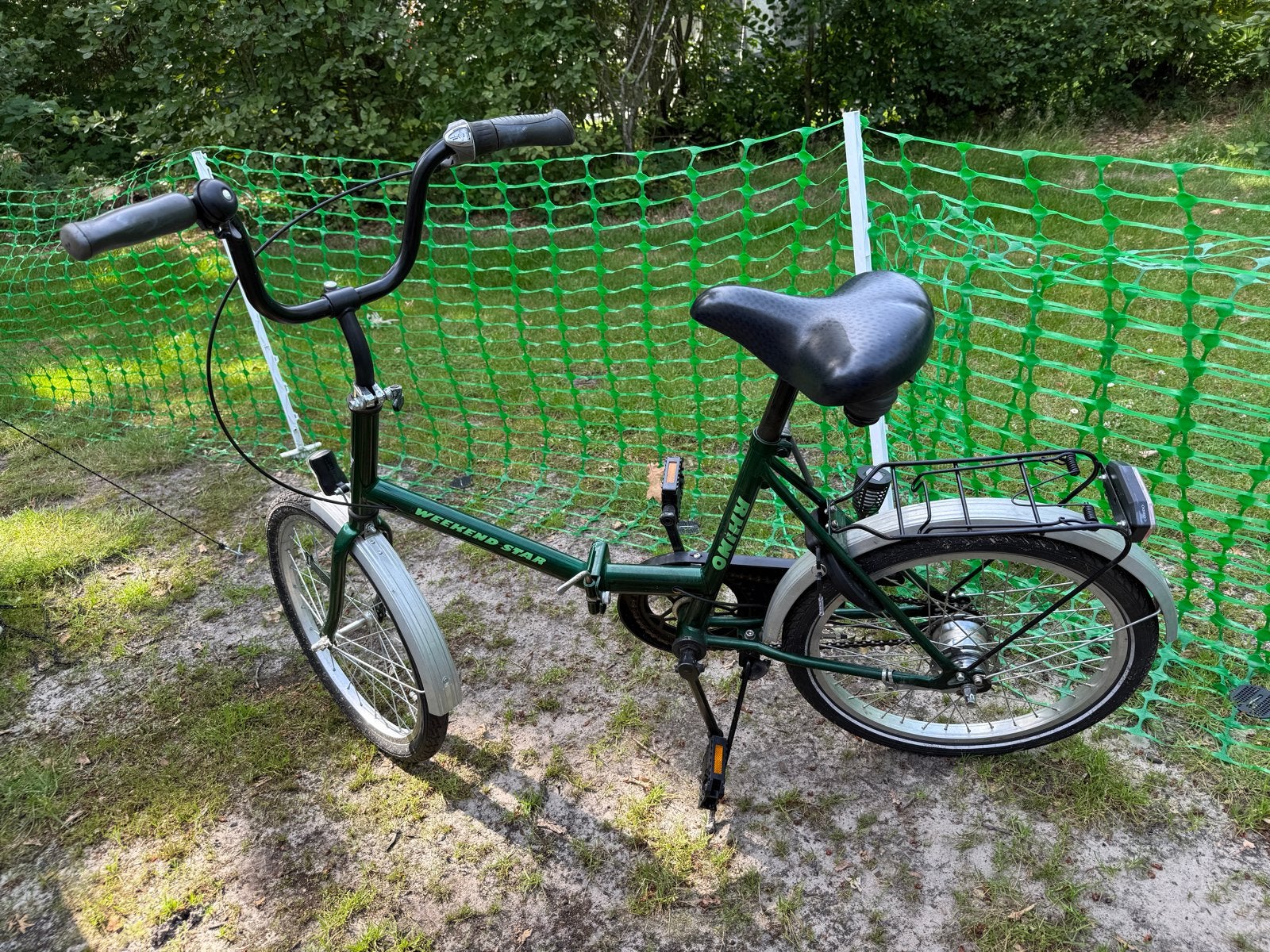 Opvouwbare fiets Weekend Star - Groen, Fietsen en Brommers, Fietsen | Vouwfietsen, Gebruikt, Versnellingen, Totaal opvouwbaar