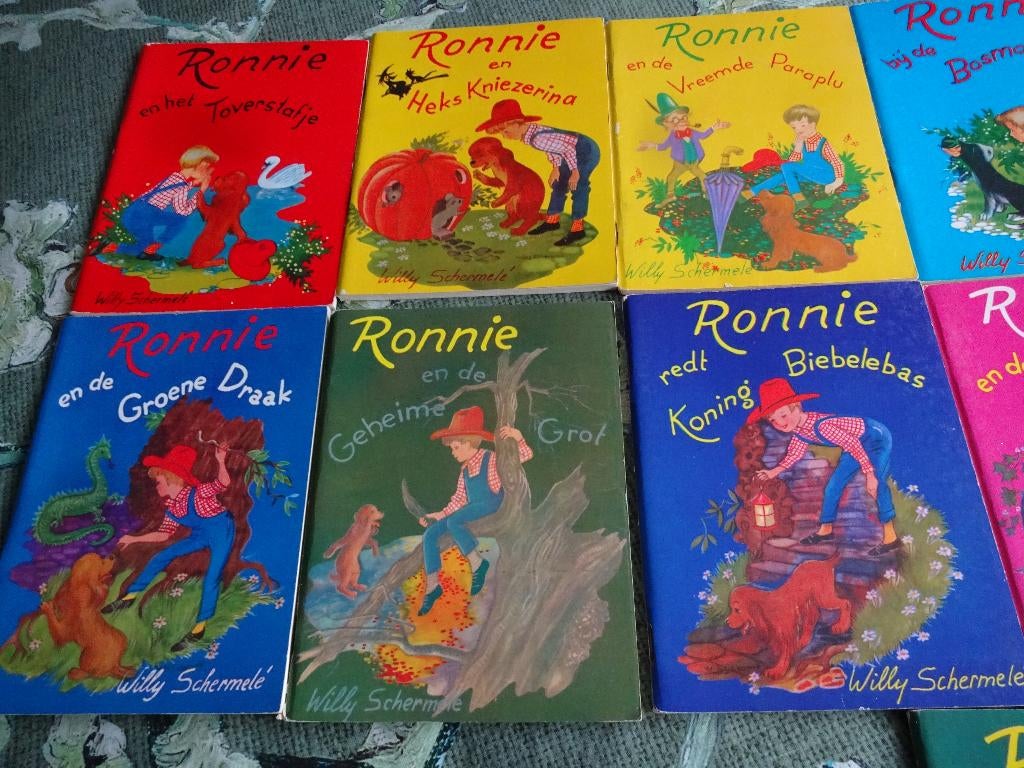 Willy Schermele Ronnie boekjes., Boeken, Kinderboeken | Jeugd | onder 10 jaar, Gelezen, Fictie algemeen, Ophalen of Verzenden