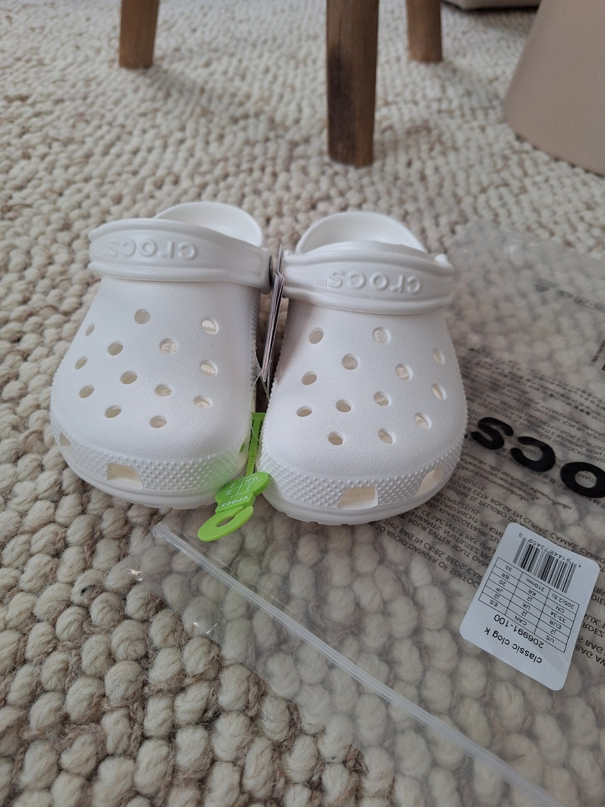 crocs maat 33/34, Schoentjes, Crocs, Jongetje of Meisje, Nieuw